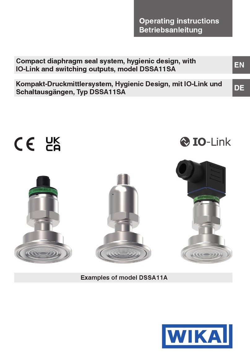 WIKA DSSA11SA User manual