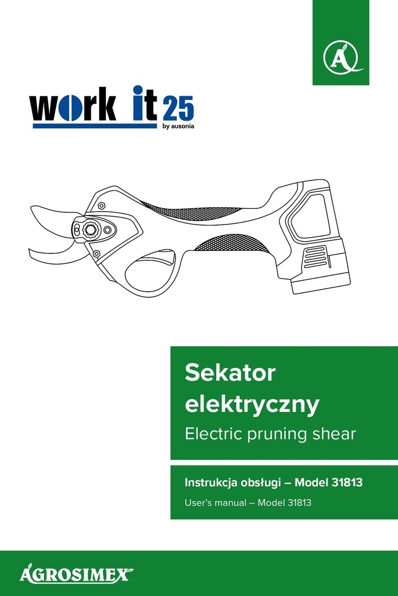 Ausonia AGROSIMEX work it 25 31813 user manual