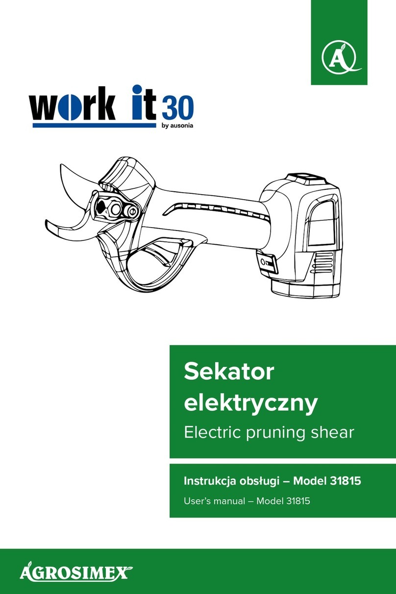 Ausonia AGROSIMEX work it 30 31815 user manual