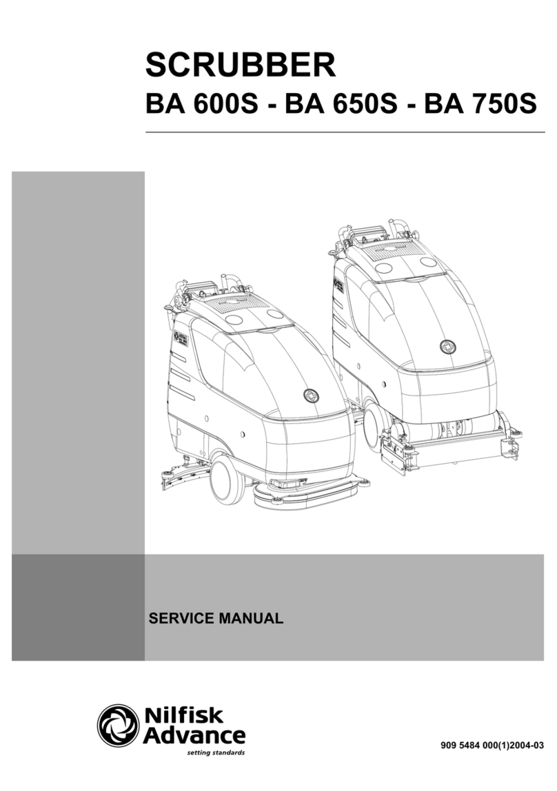 Nilfisk-Advance BA 600S User manual