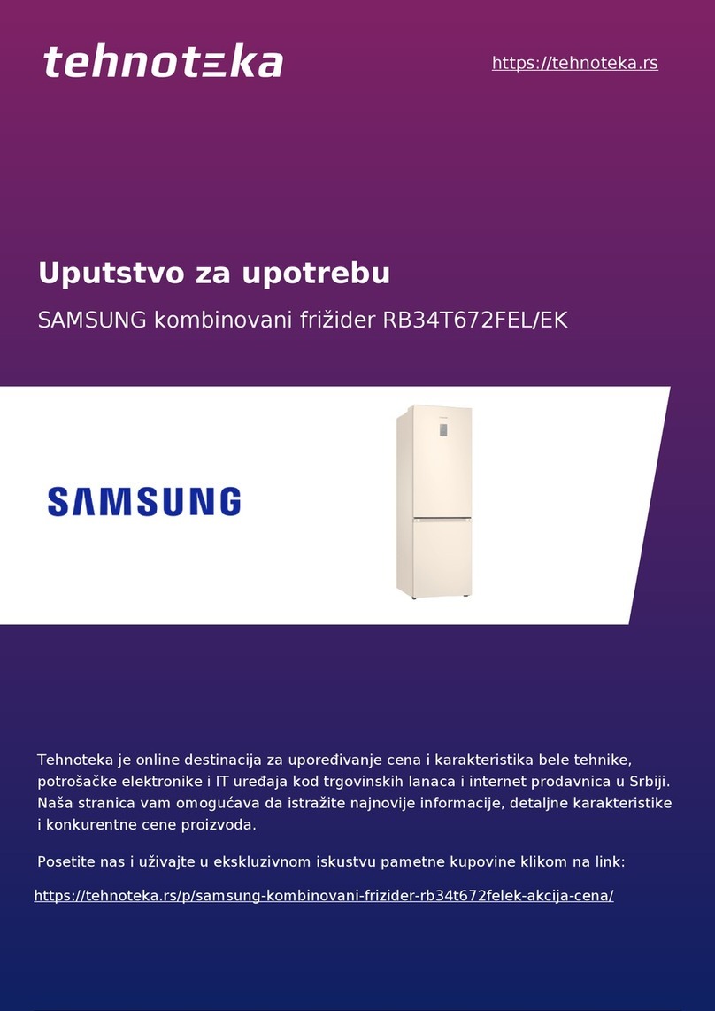 Samsung RB34T672FEL/EK user manual