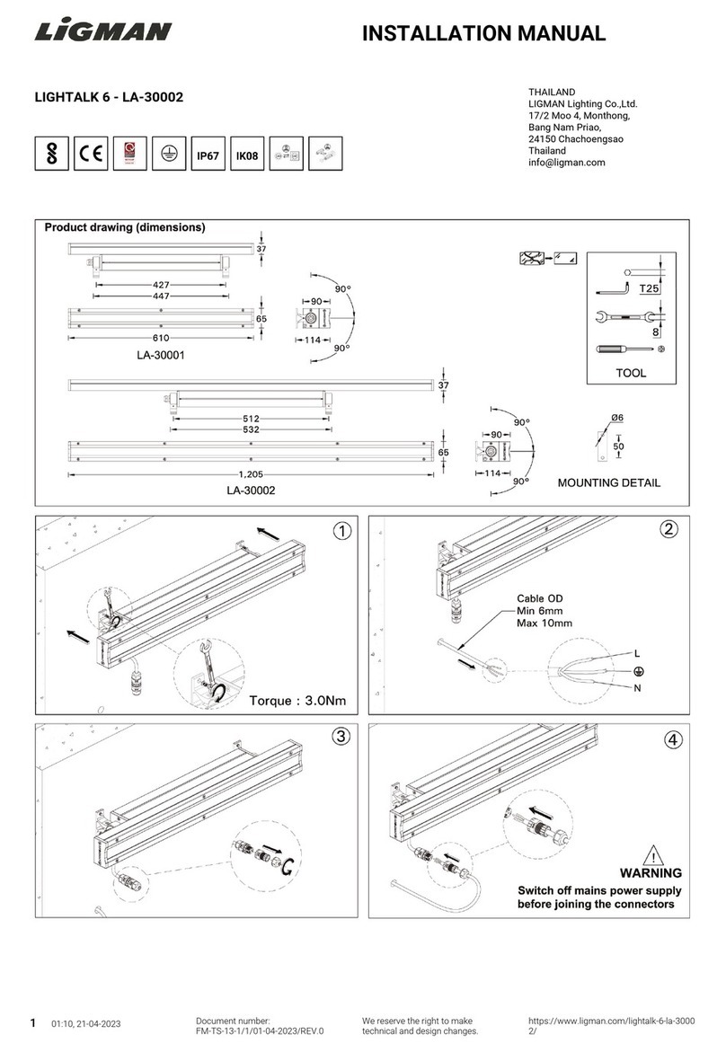 LIGMAN LIGHTALK 6 User manual