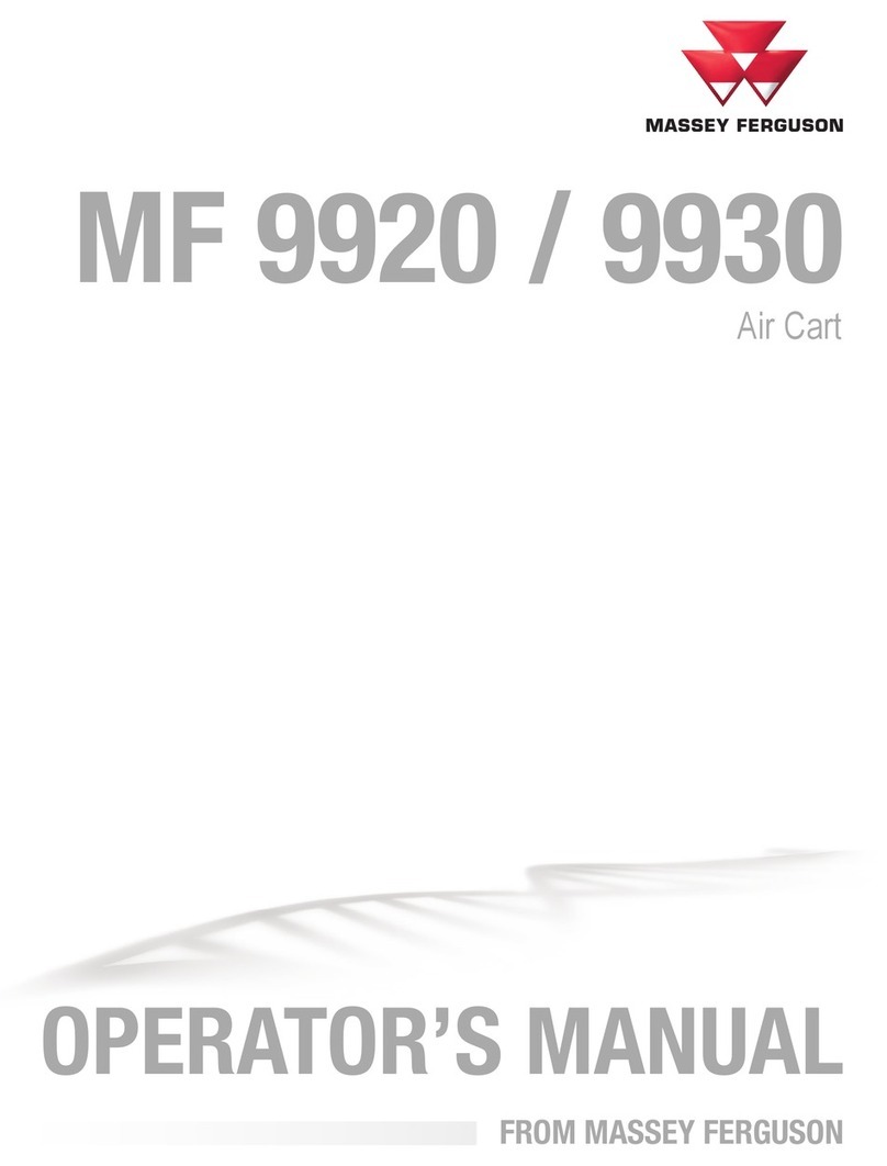 MASSEY FERGUSON MF 9920 Operator's manual