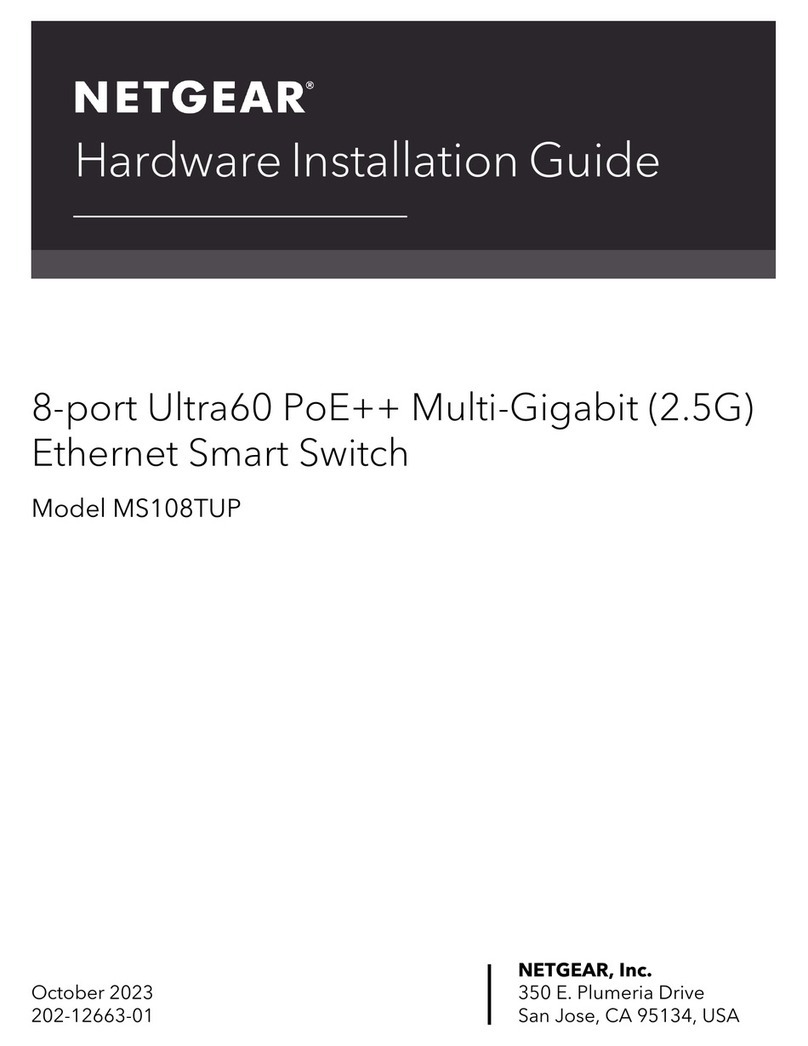 NETGEAR MS108TUP Manual