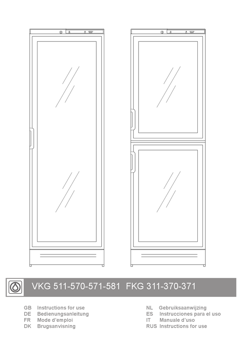 Eurofred VKG 511 Instructions for use