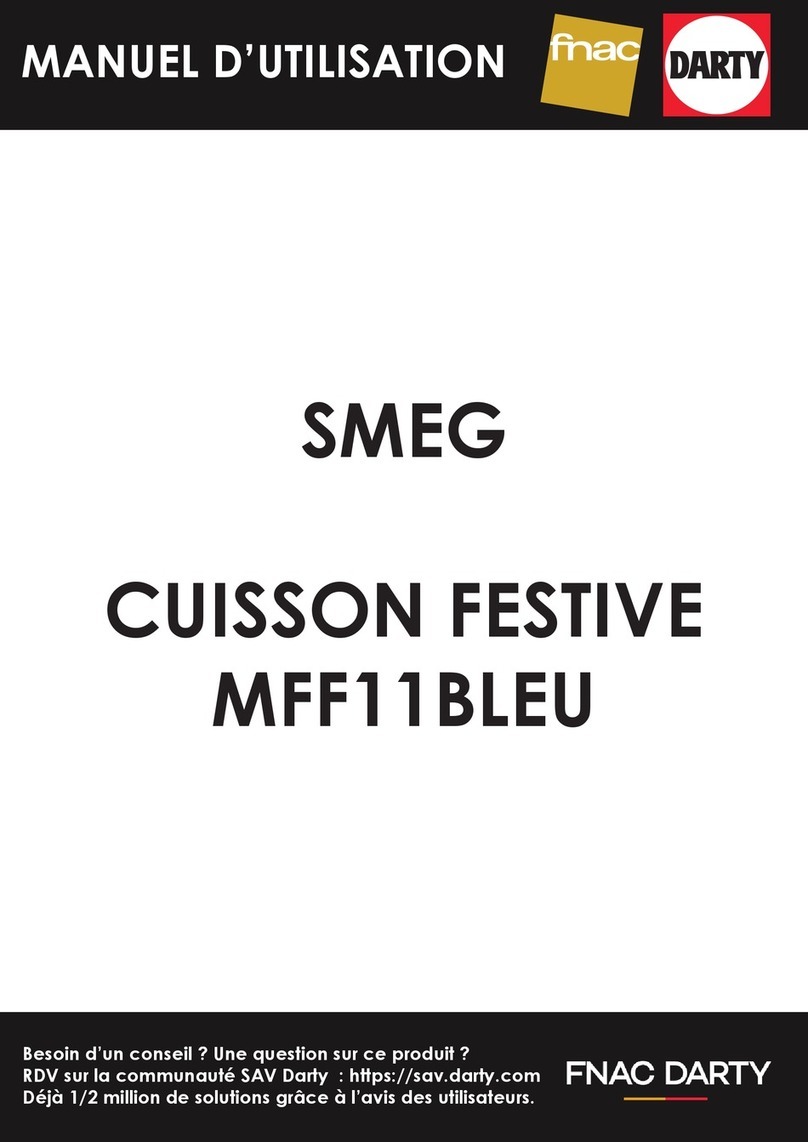 Smeg MFF11BLEU User manual