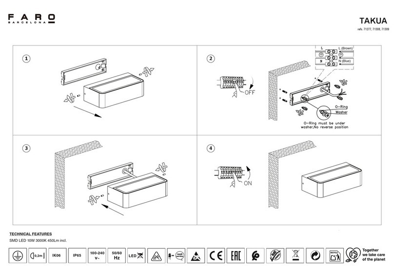 Faro Barcelona TAKUA User manual
