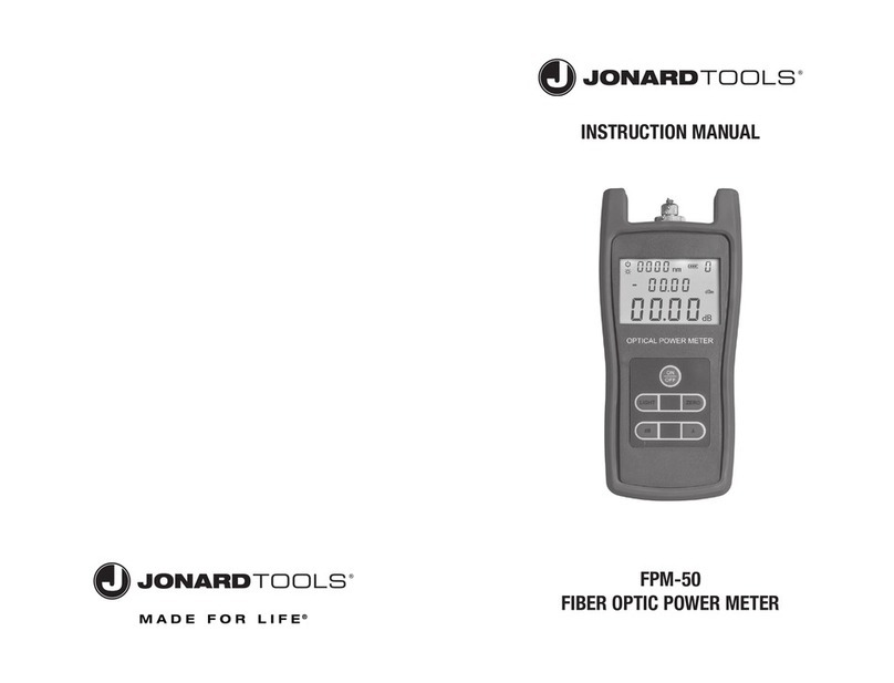 JONARD TOOLS FPM-50 instruction manual