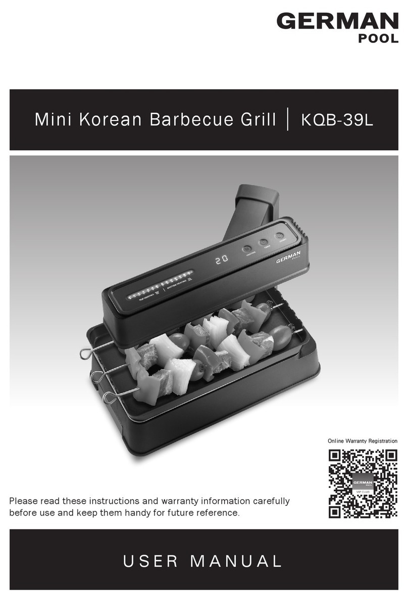 German pool KQB-39L user manual