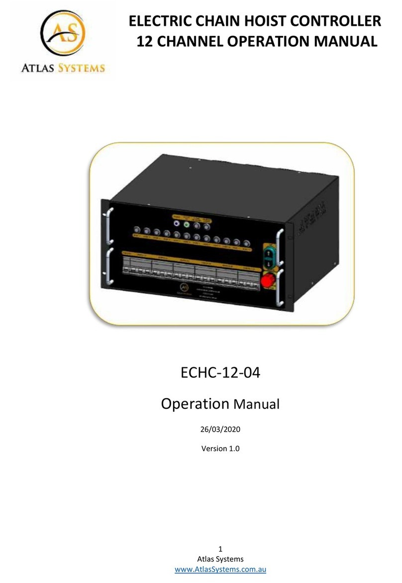 Atlas Systems ECHC-12-04 Operation manual Atlas Systems ECHC-12-04 Operation manual
