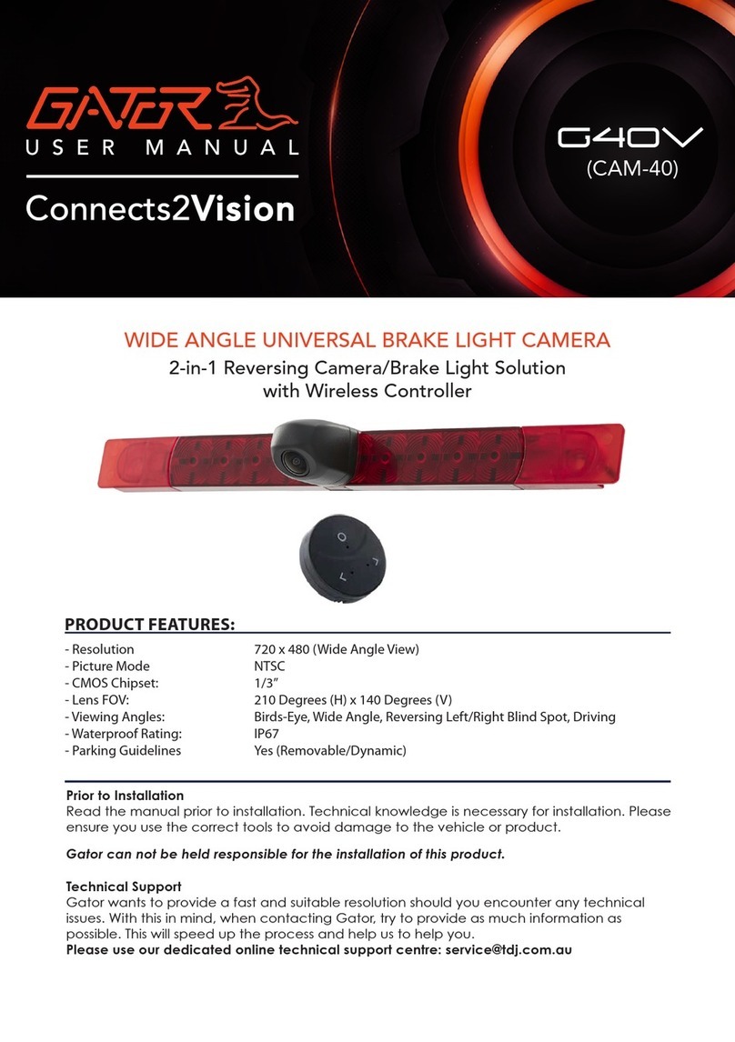 Gator Connects2Vision G40V user manual