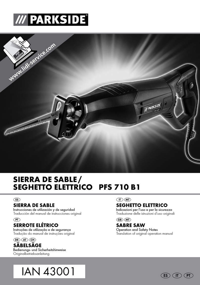 Parkside PFS 710 B1 User manual