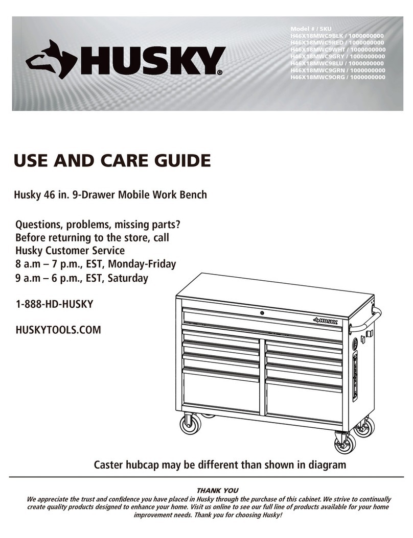 Husky H46X18MWC9RED User manual