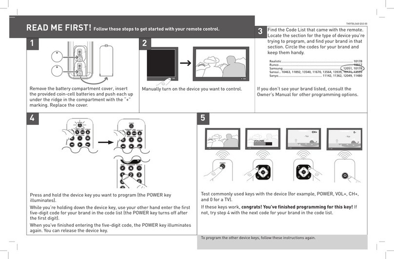 TERK Technologies TKRTBL04B instructions