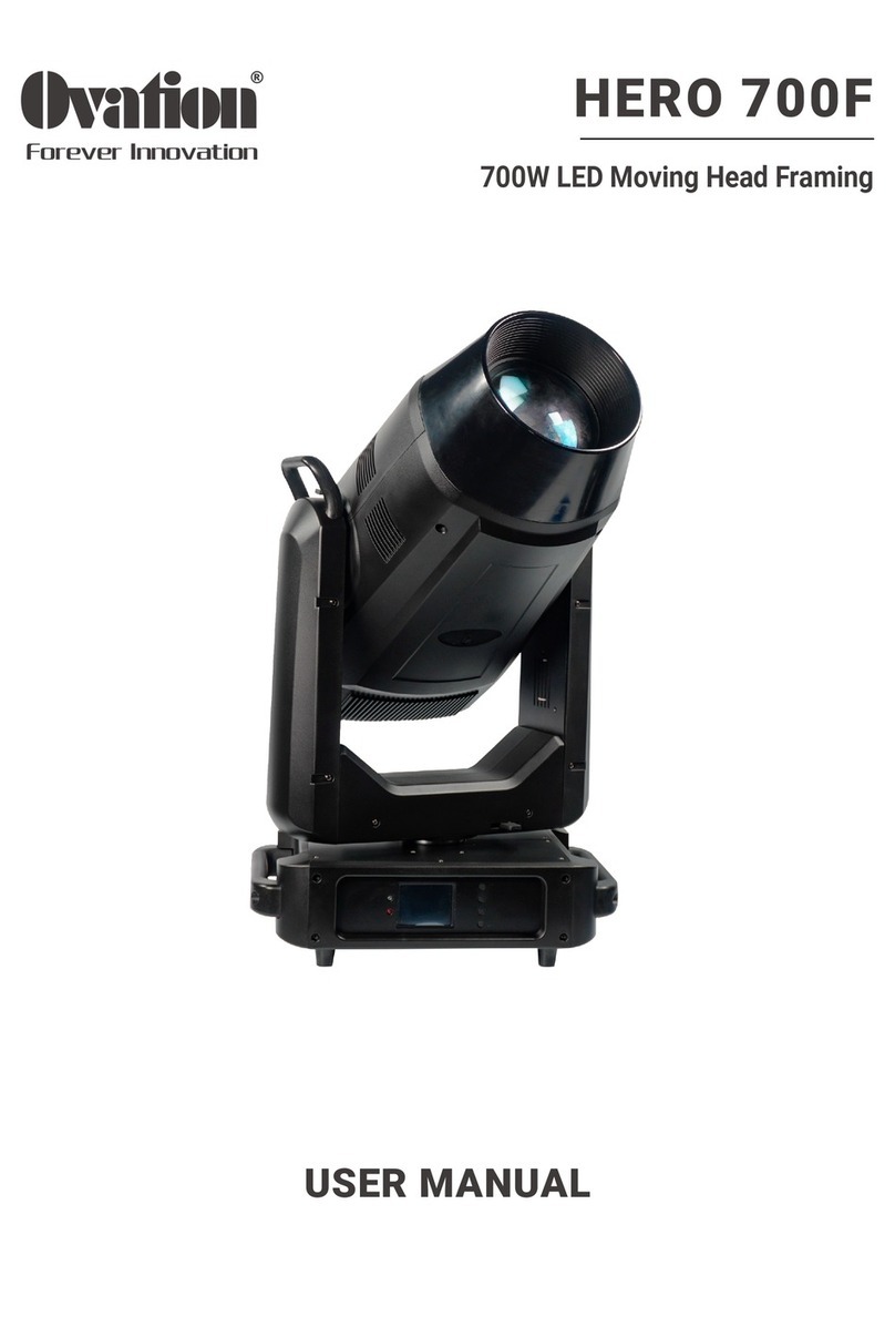 Ovation HERO 700F user manual