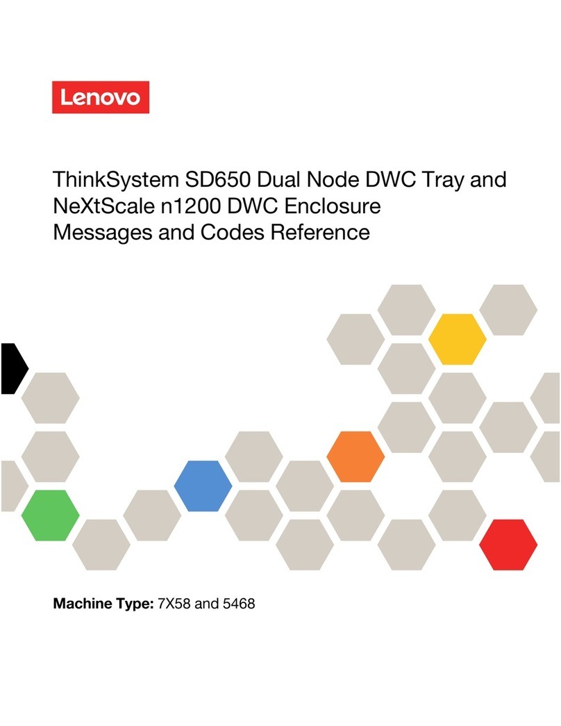 Lenovo ThinkSystem SD650 User manual