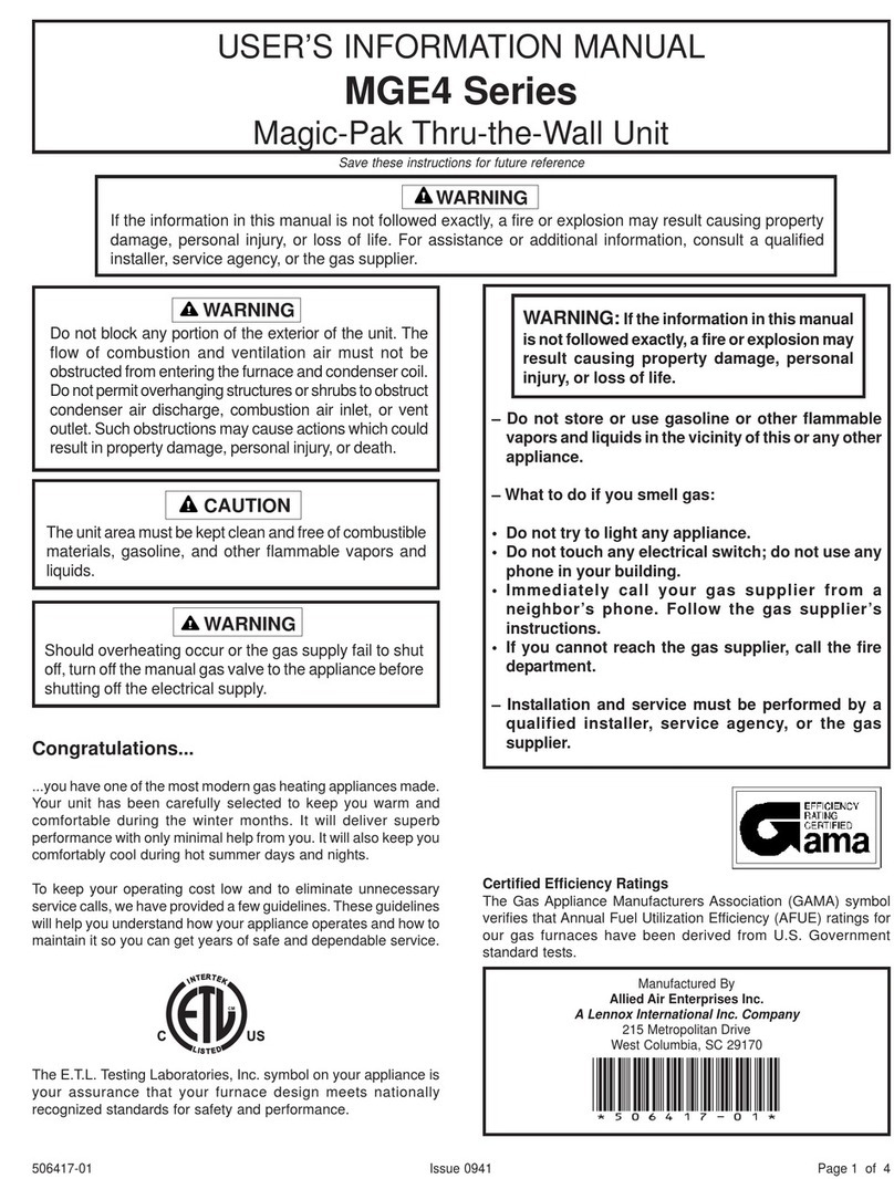 Lennox MGE4 Series Guide