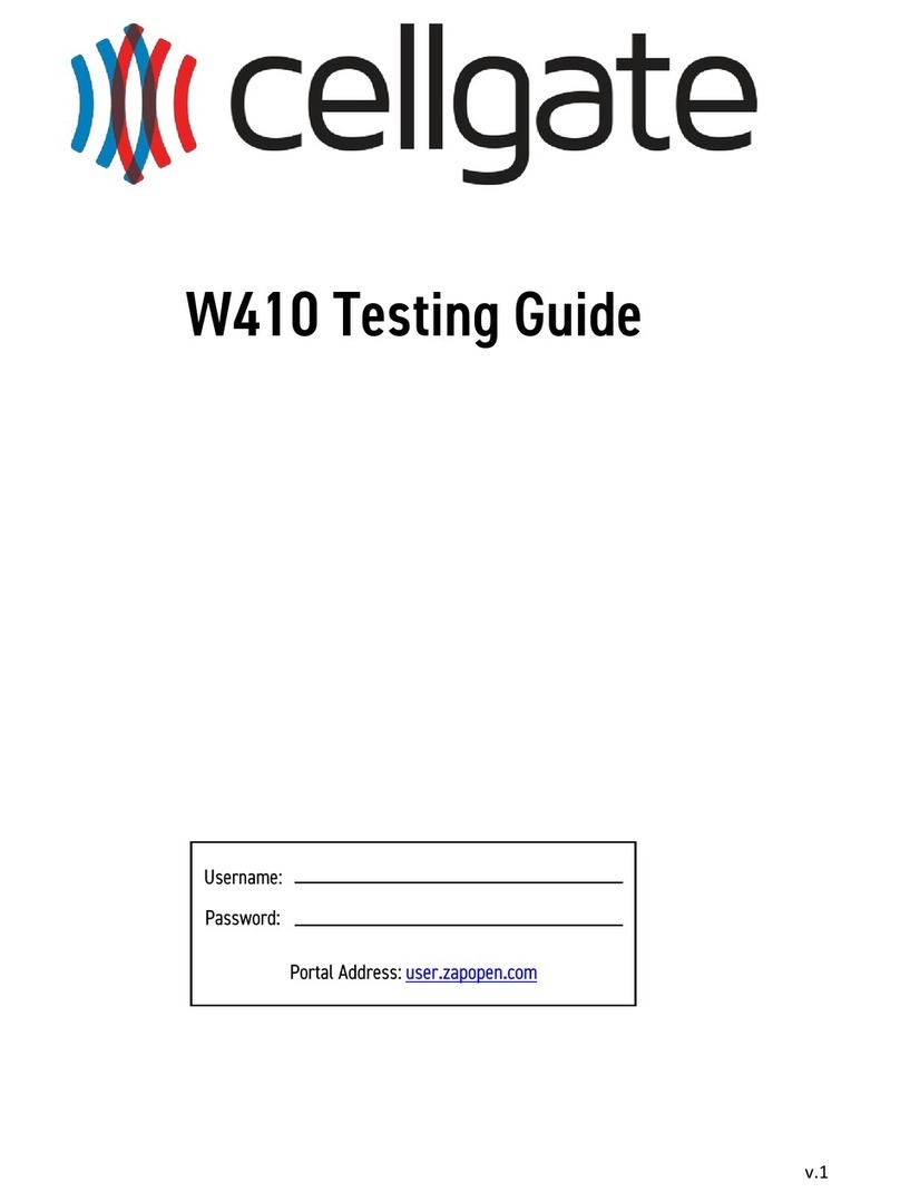 CellGate W410 Testing Guide
