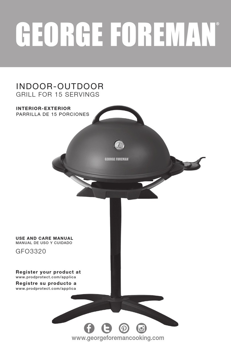 George Foreman GFO332 User manual