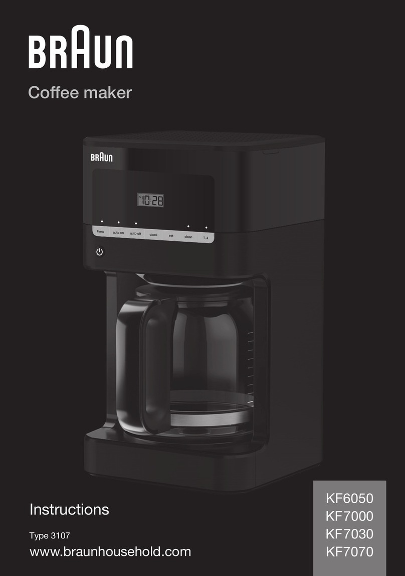 Braun KF7030 User manual