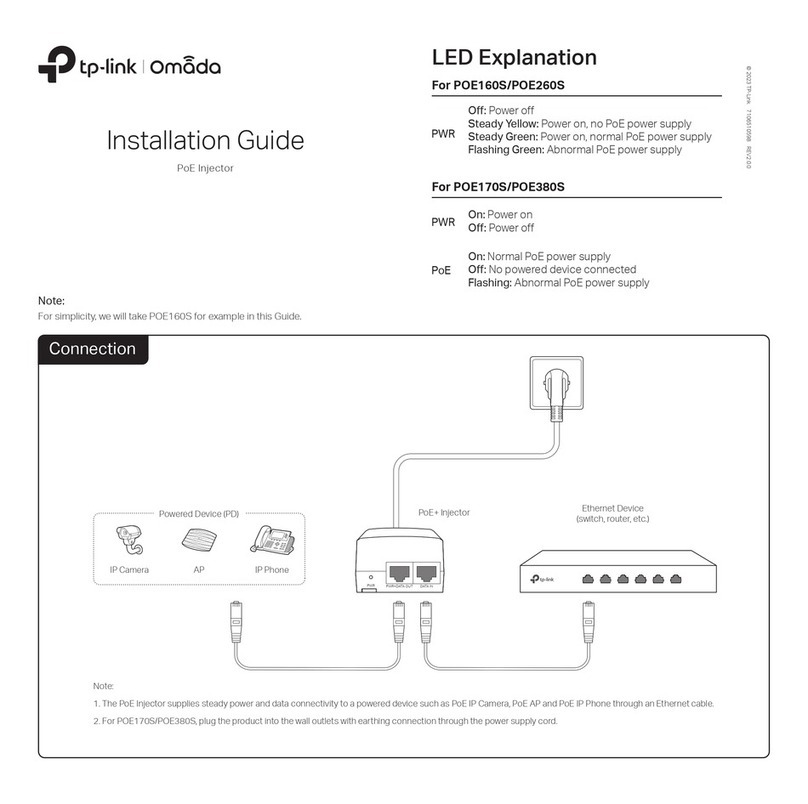 TP-Link Omada POE160S installation guide