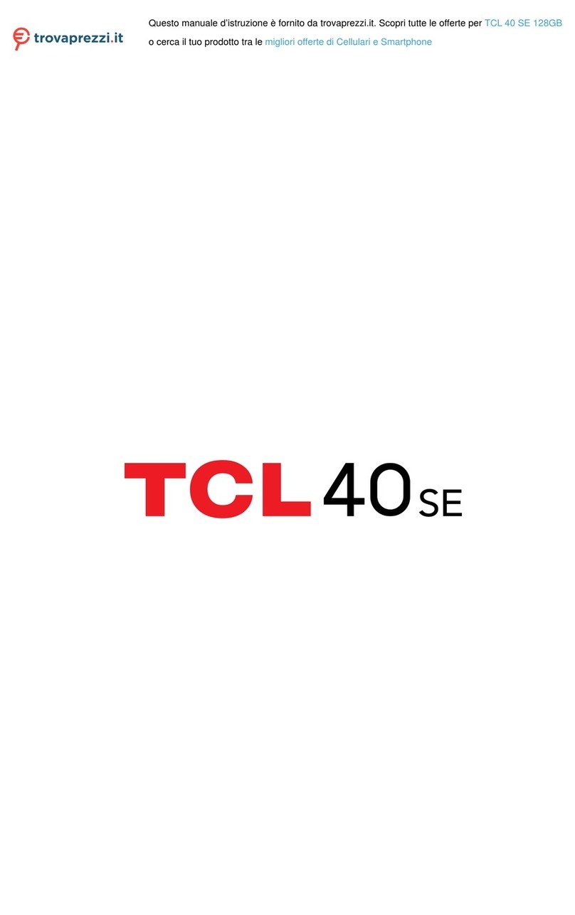 TCL 40 SE 128GB user manual