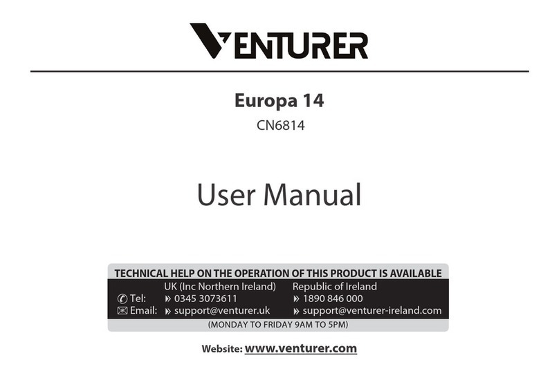 Venturer Europa 14 User manual
