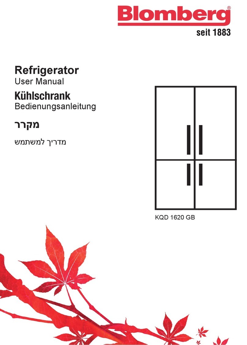 Blomberg KQD 1620 GB User manual