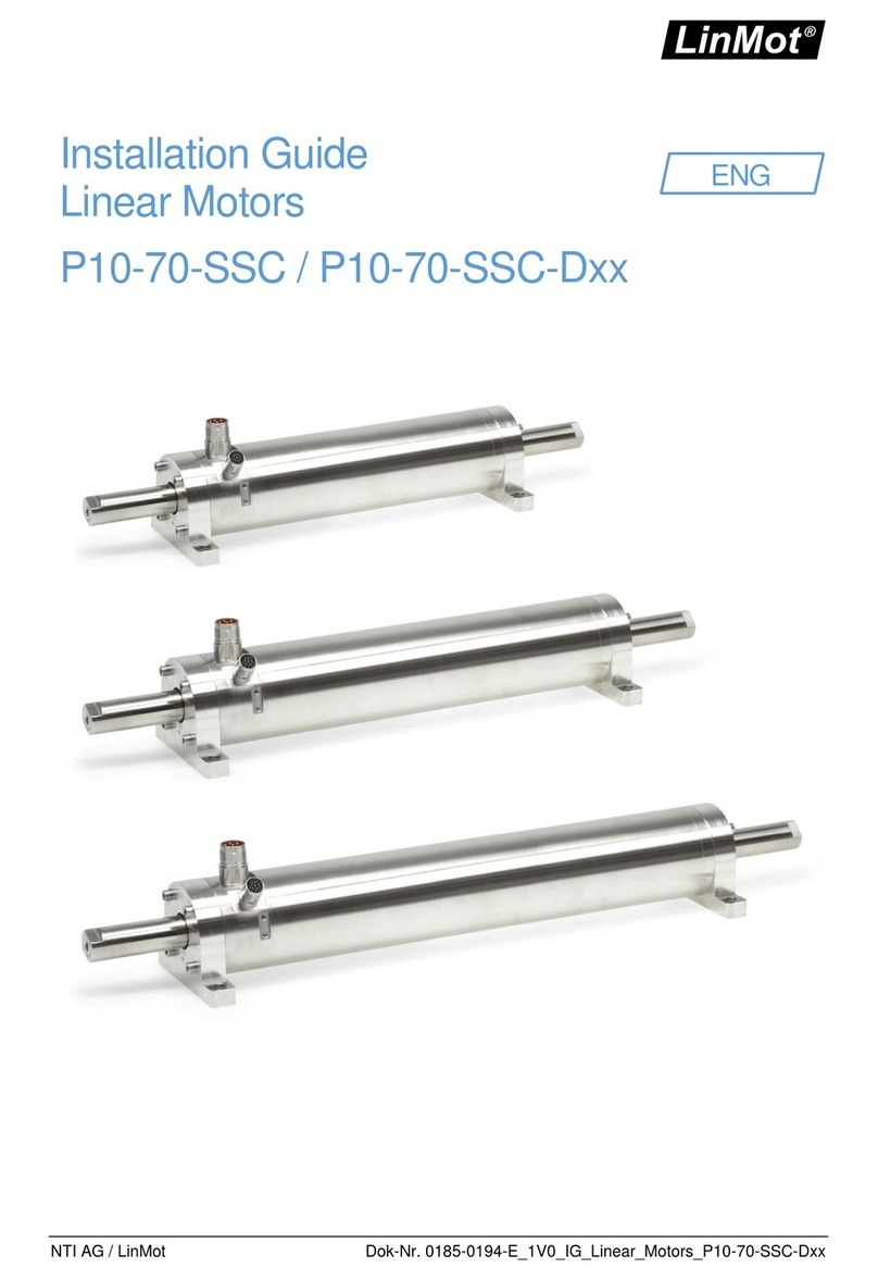 LinMot P10-70-SSC-D Series User manual
