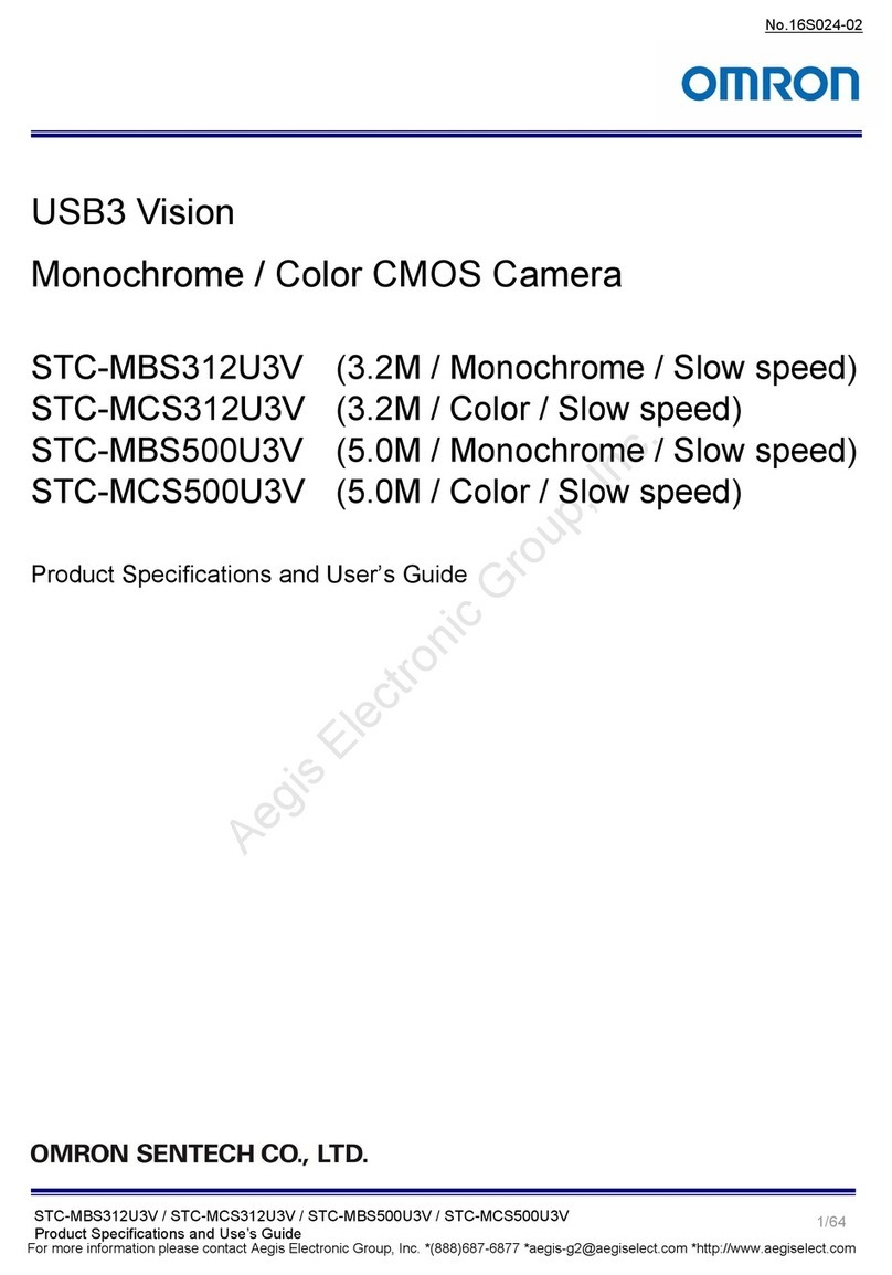 Omron STC-MBS312U3V Installation instructions Omron STC-MBS312U3V Installation instructions