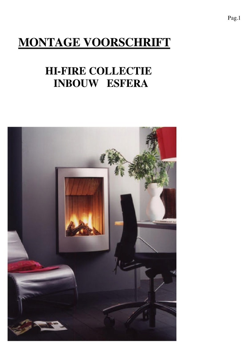 Thermocet HI-FIRE ESFERA User manual Thermocet HI-FIRE ESFERA User manual