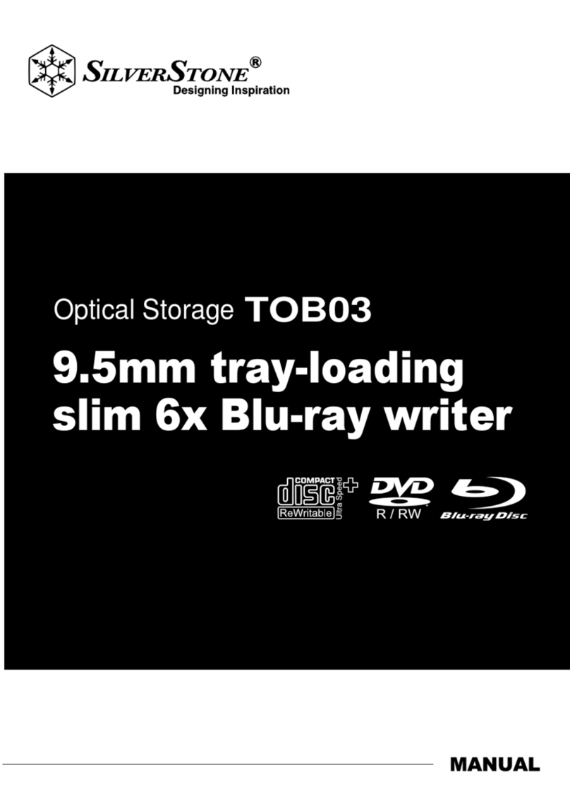 SilverStone TOB03 User manual