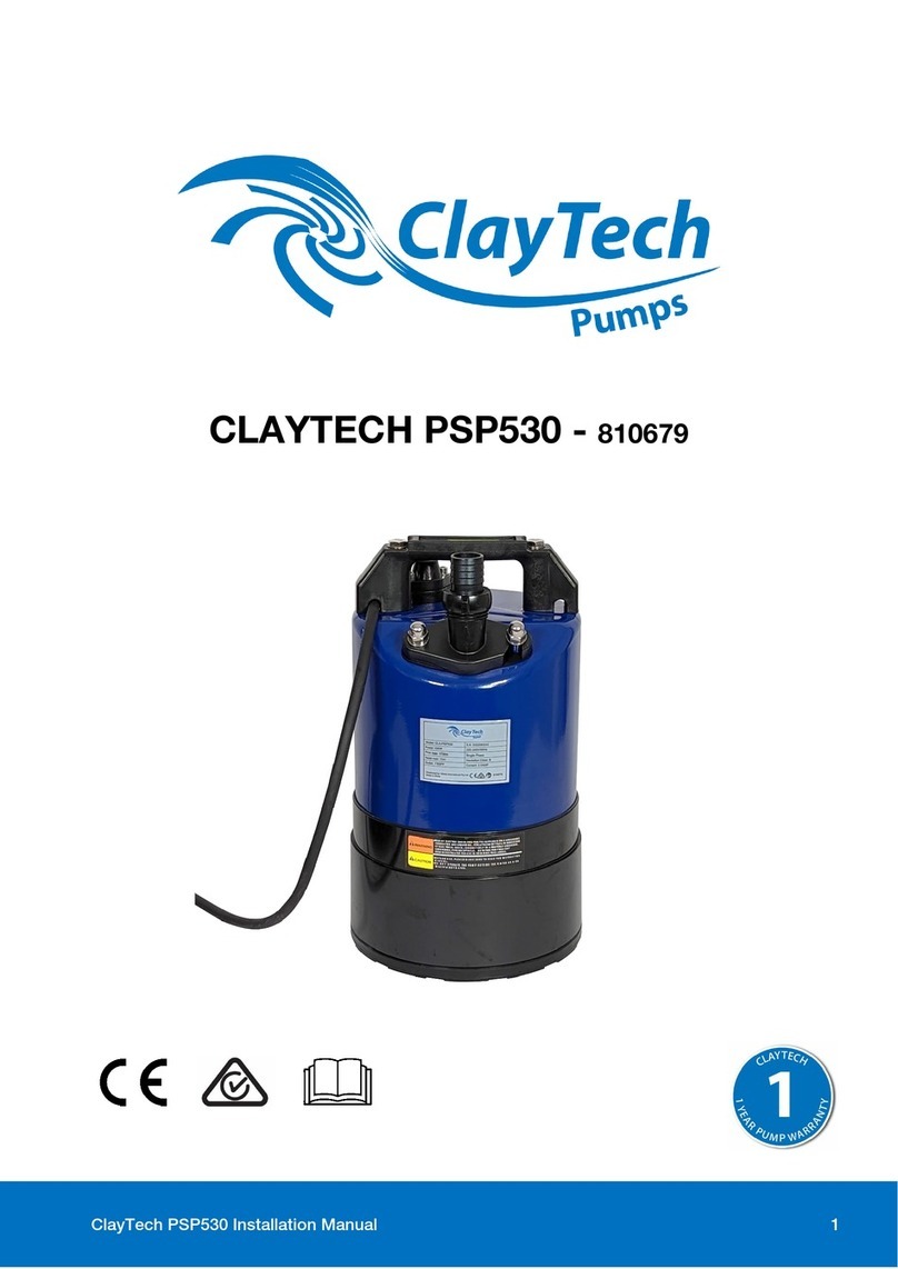 ClayTech PSP530 installation manual