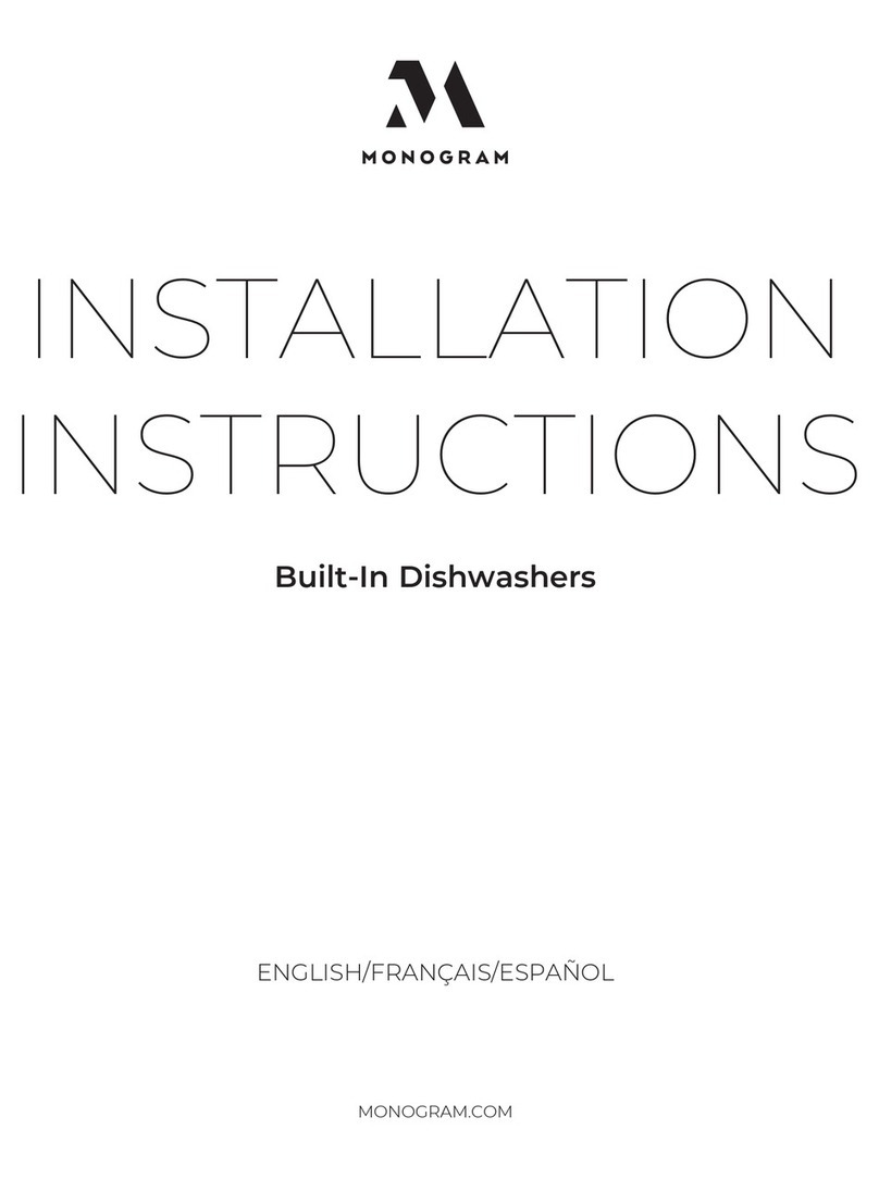 Monogram ZGP364NDTSS User manual