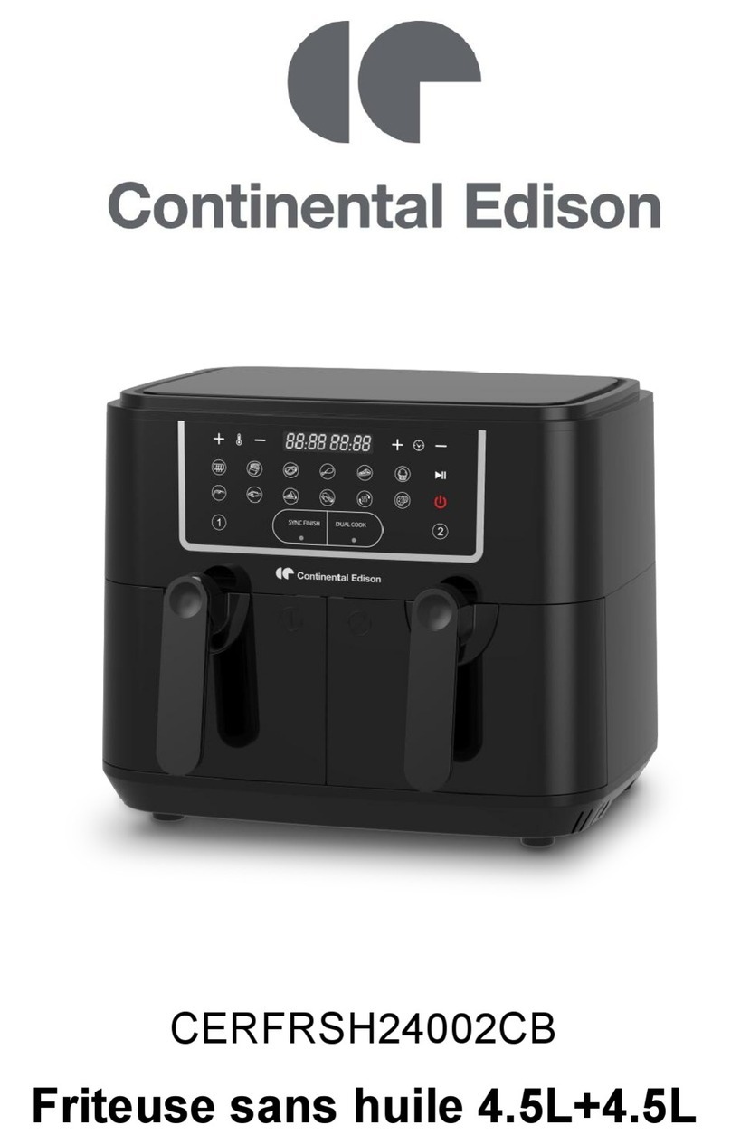 CONTINENTAL EDISON CERFRSH24002CB manual