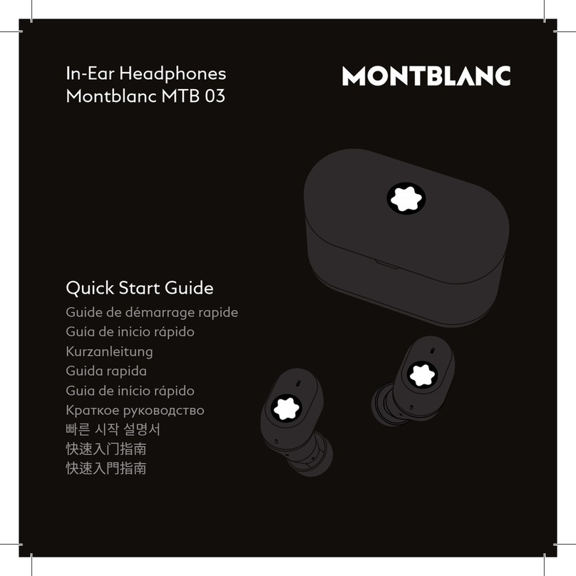 Mont Blanc MTB 03 quick start guide