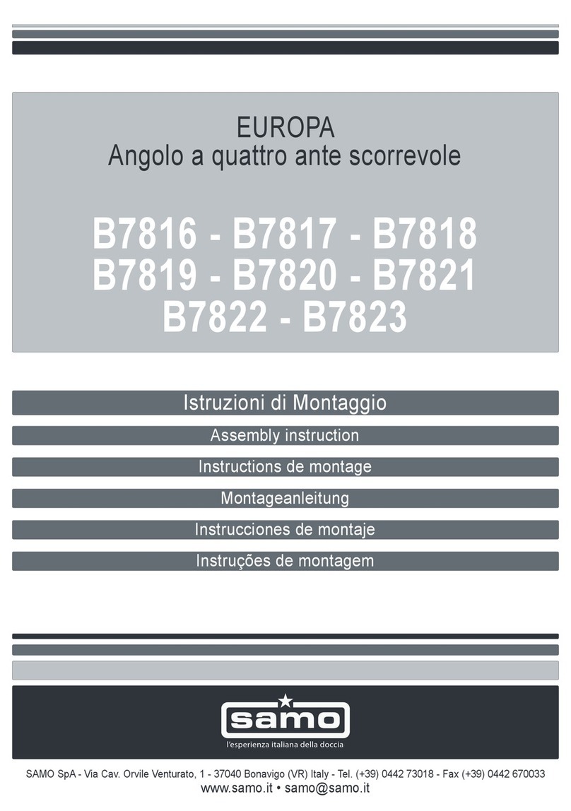 Samo B7816 Assembly instruction