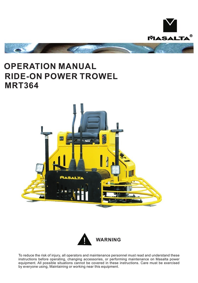 Masalta MRT364 Operation manual