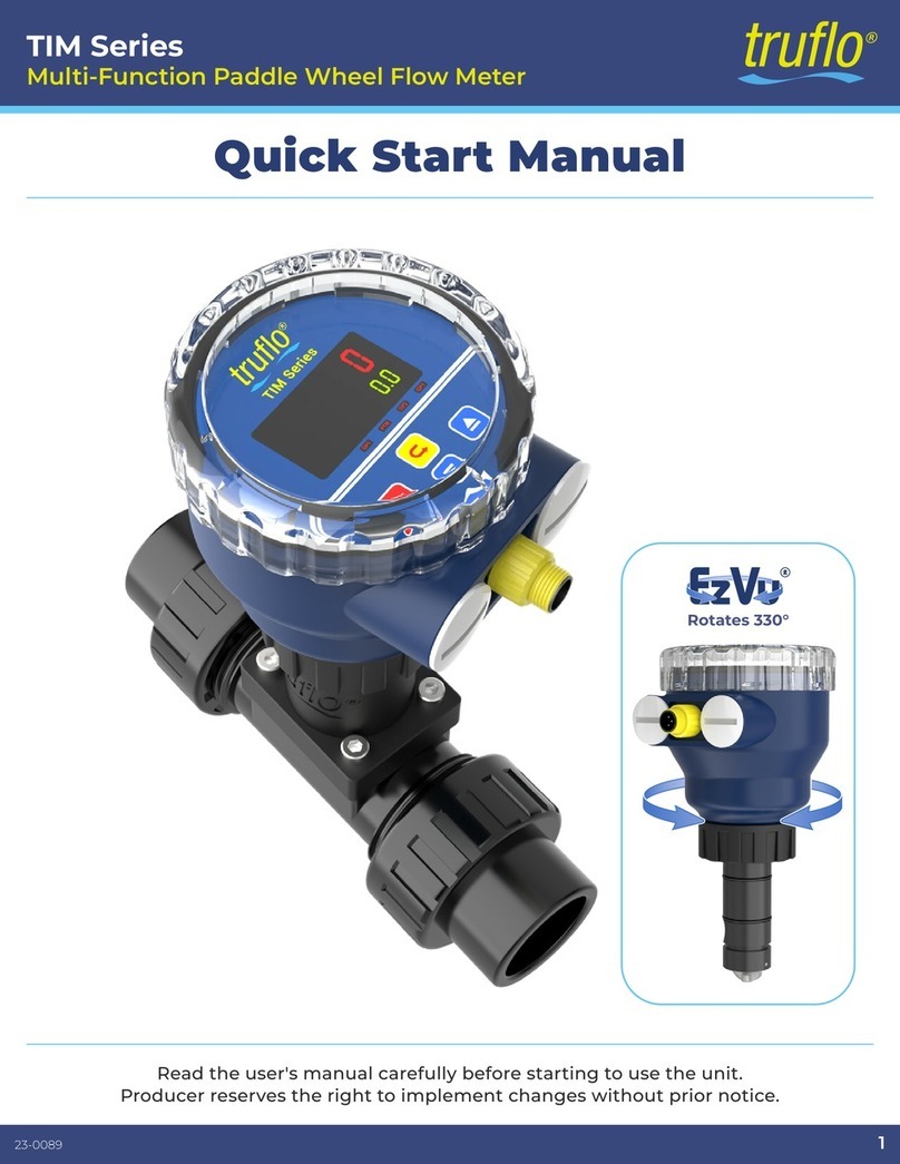 truflo TIM Series Instruction manual