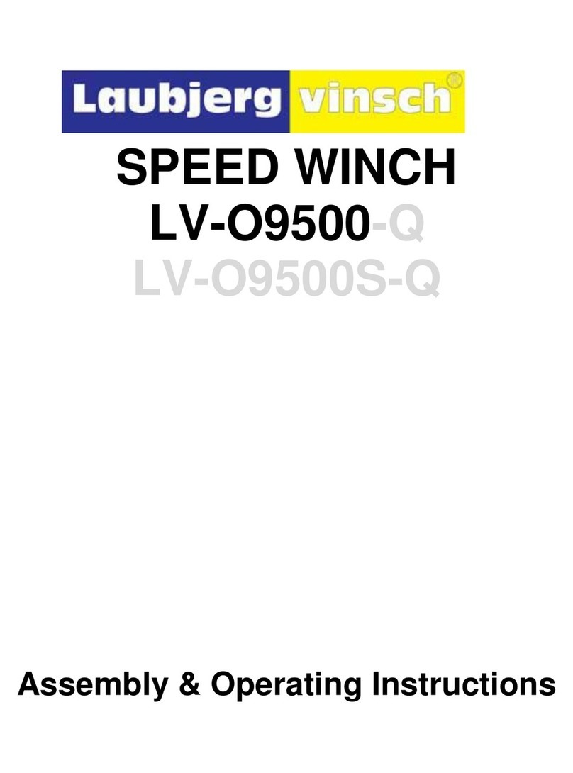 Laubjerg vinsch LV-O9500-Q Assembly & operating instructions Laubjerg vinsch LV-O9500-Q Assembly & operating instructions