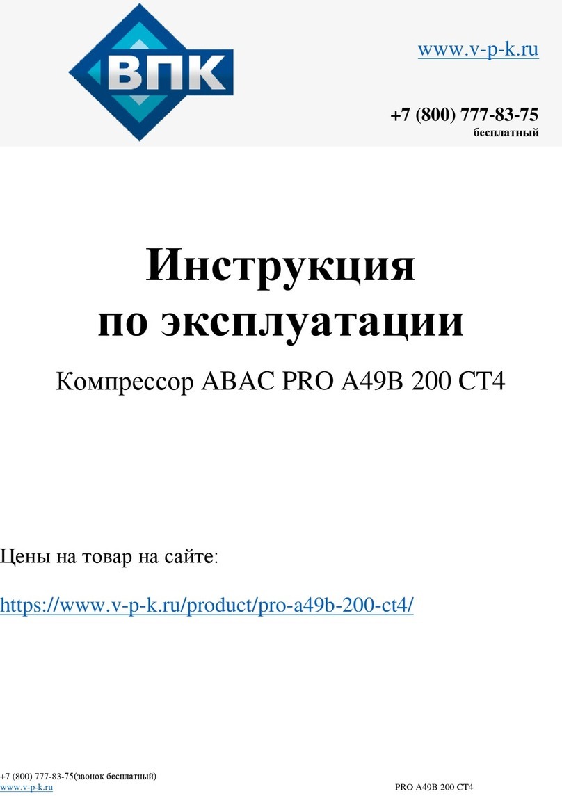 ABAC PRO A49B 200 CT4 User manual