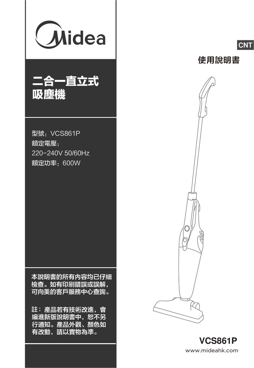 Midea VCS861P User manual