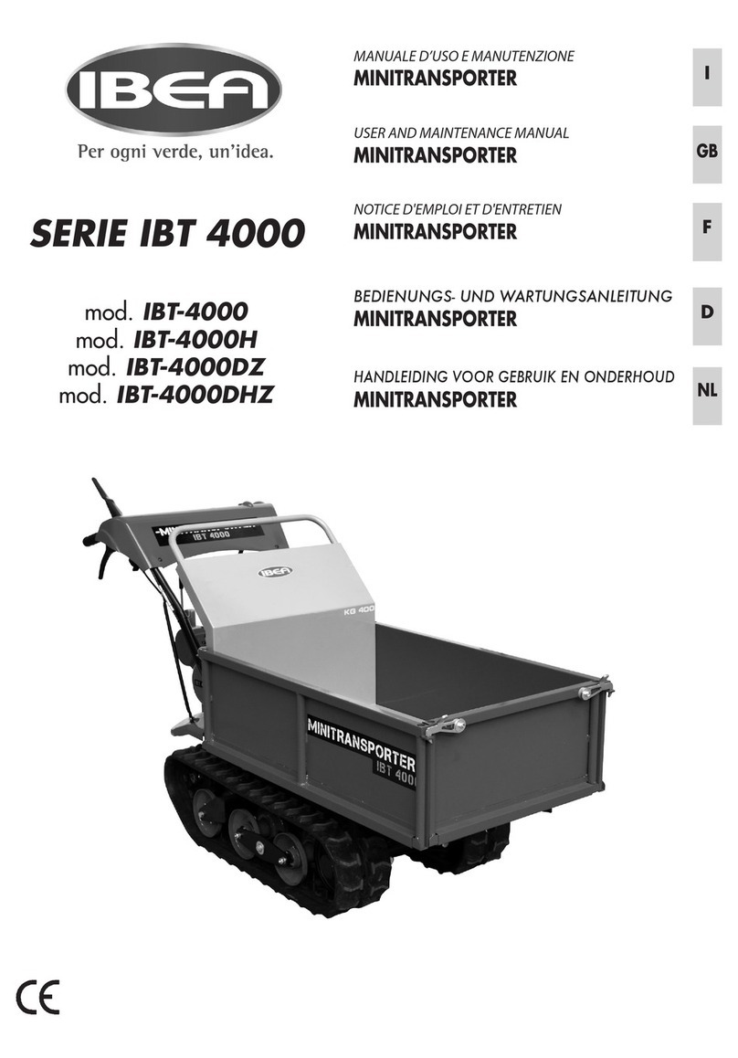 IBEA IBT 4000 Series Operating instructions