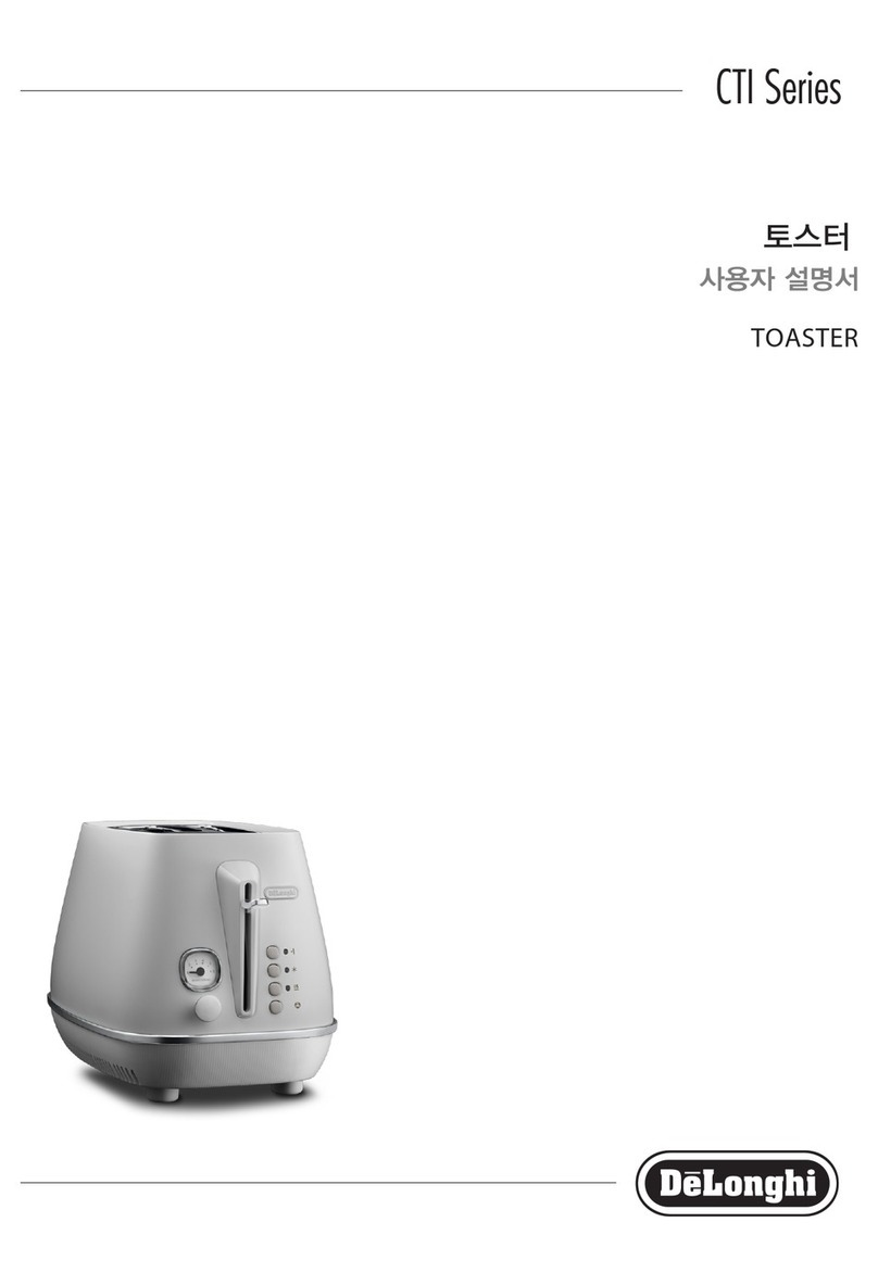 DeLonghi CTIN2003.W User manual