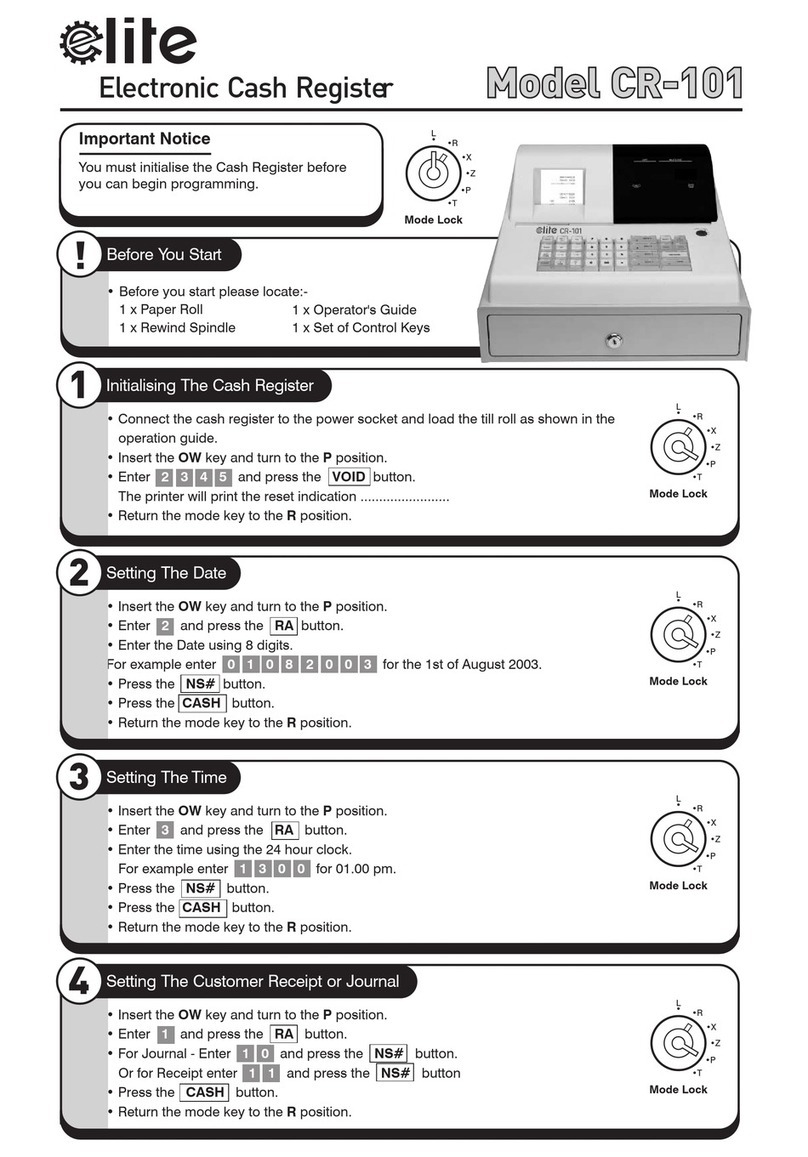 Elite CR-101 manual