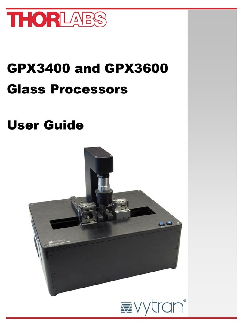 THORLABS Vytran GPX3400 user guide