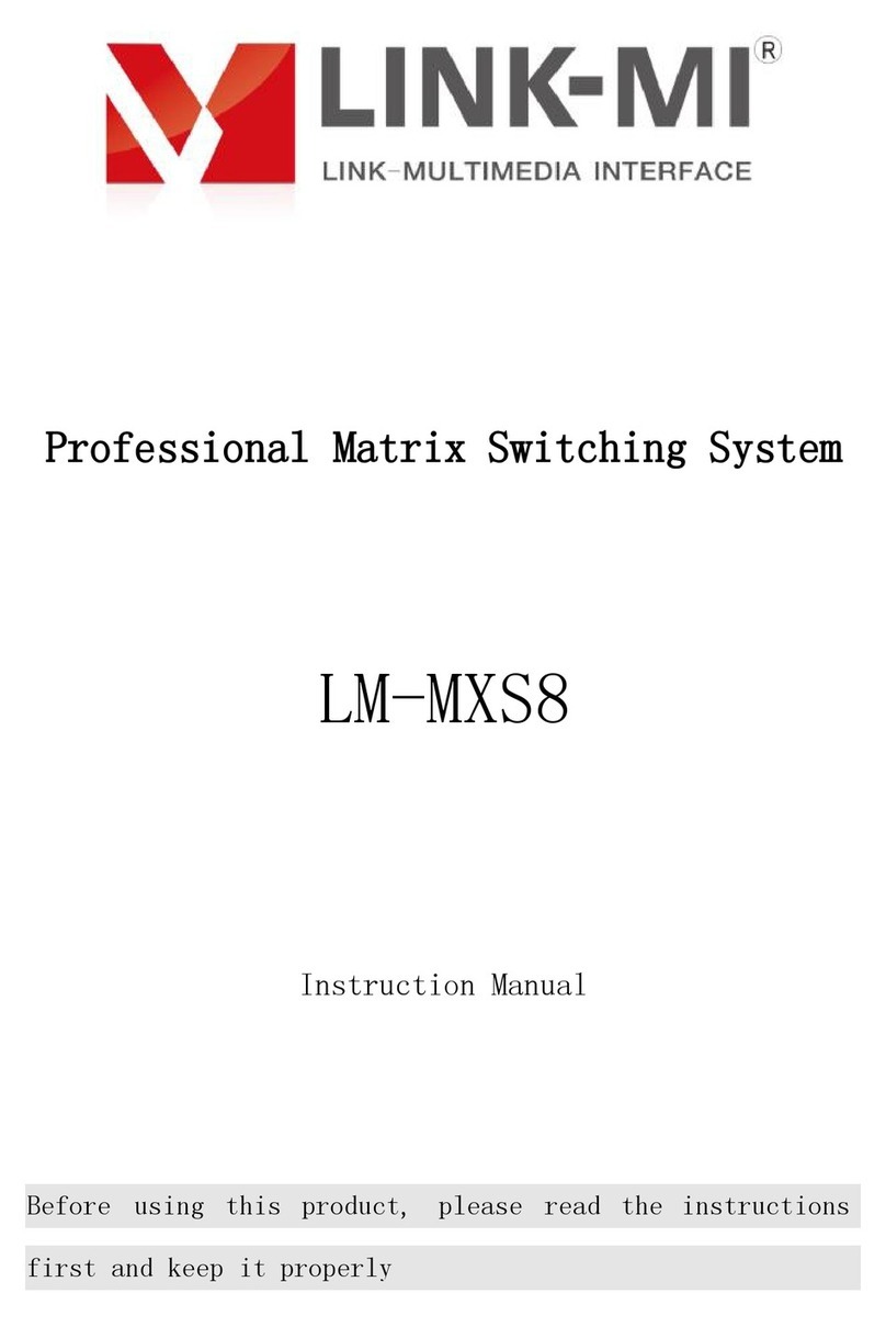LINK-MI LM-MXS8 instruction manual