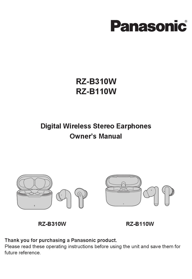 Panasonic RZ-B110W owner's manual