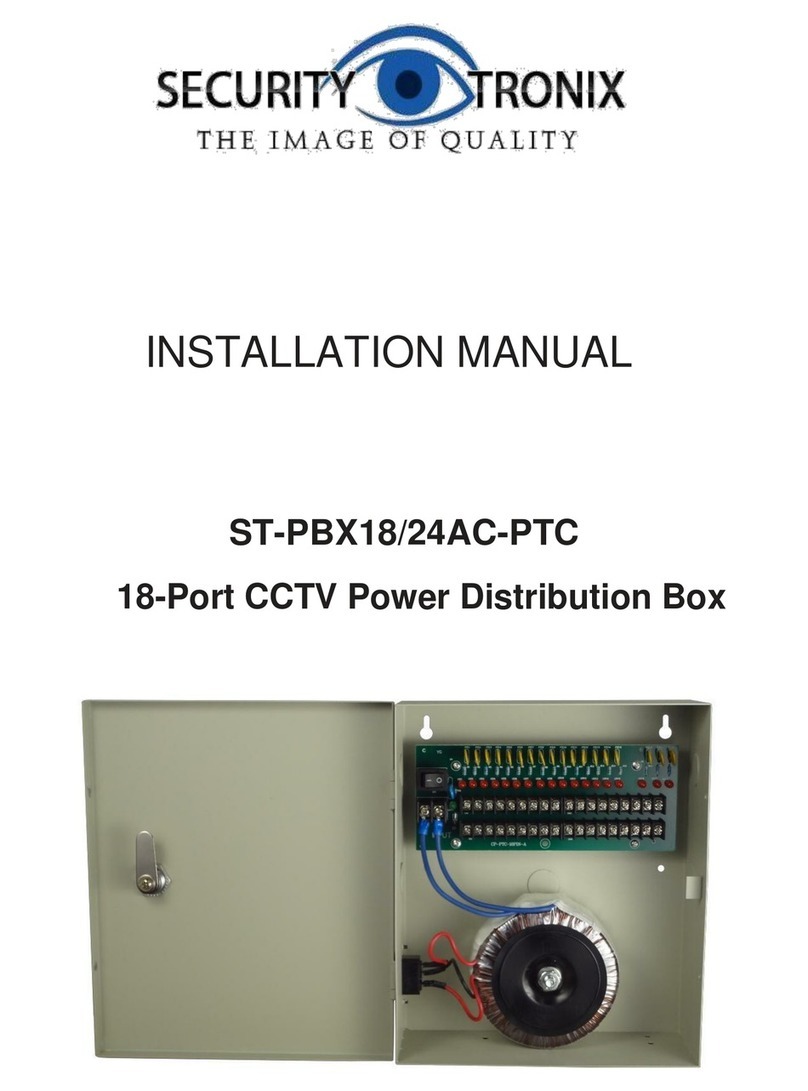Securitytronix ST-PBX18/24AC-PTC installation manual