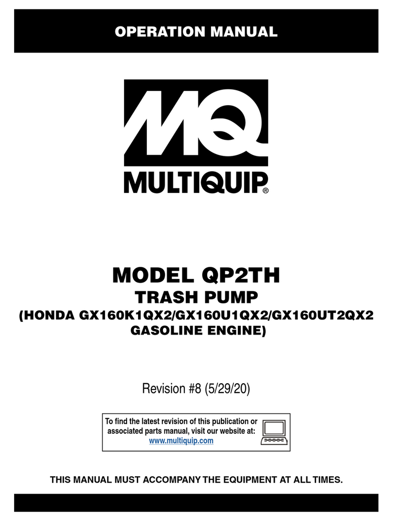 MQ Multiquip QP2TH User manual